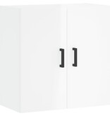 VidaXL Wandkast 60x31x60 cm bewerkt hout hoogglans wit