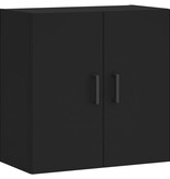 VidaXL Wandkast 60x31x60 cm bewerkt hout zwart