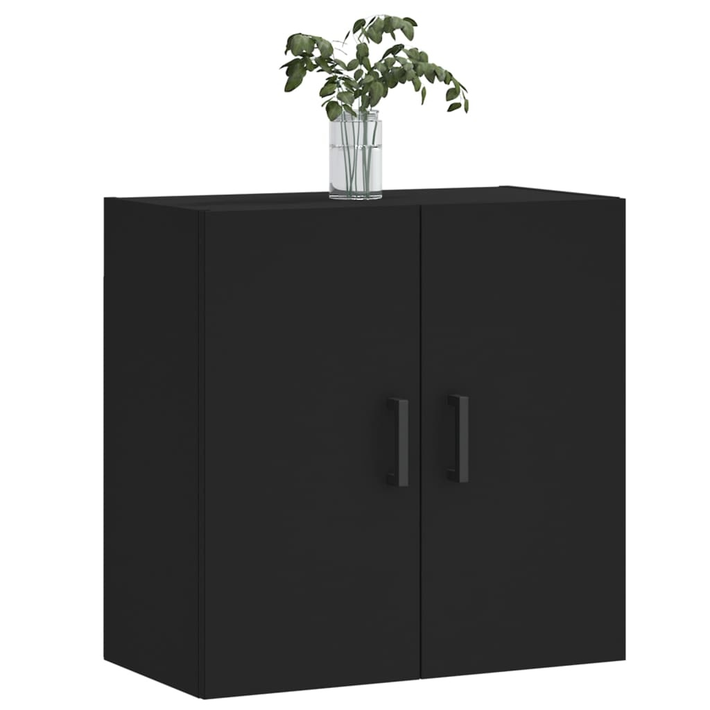 VidaXL Wandkast 60x31x60 cm bewerkt hout zwart