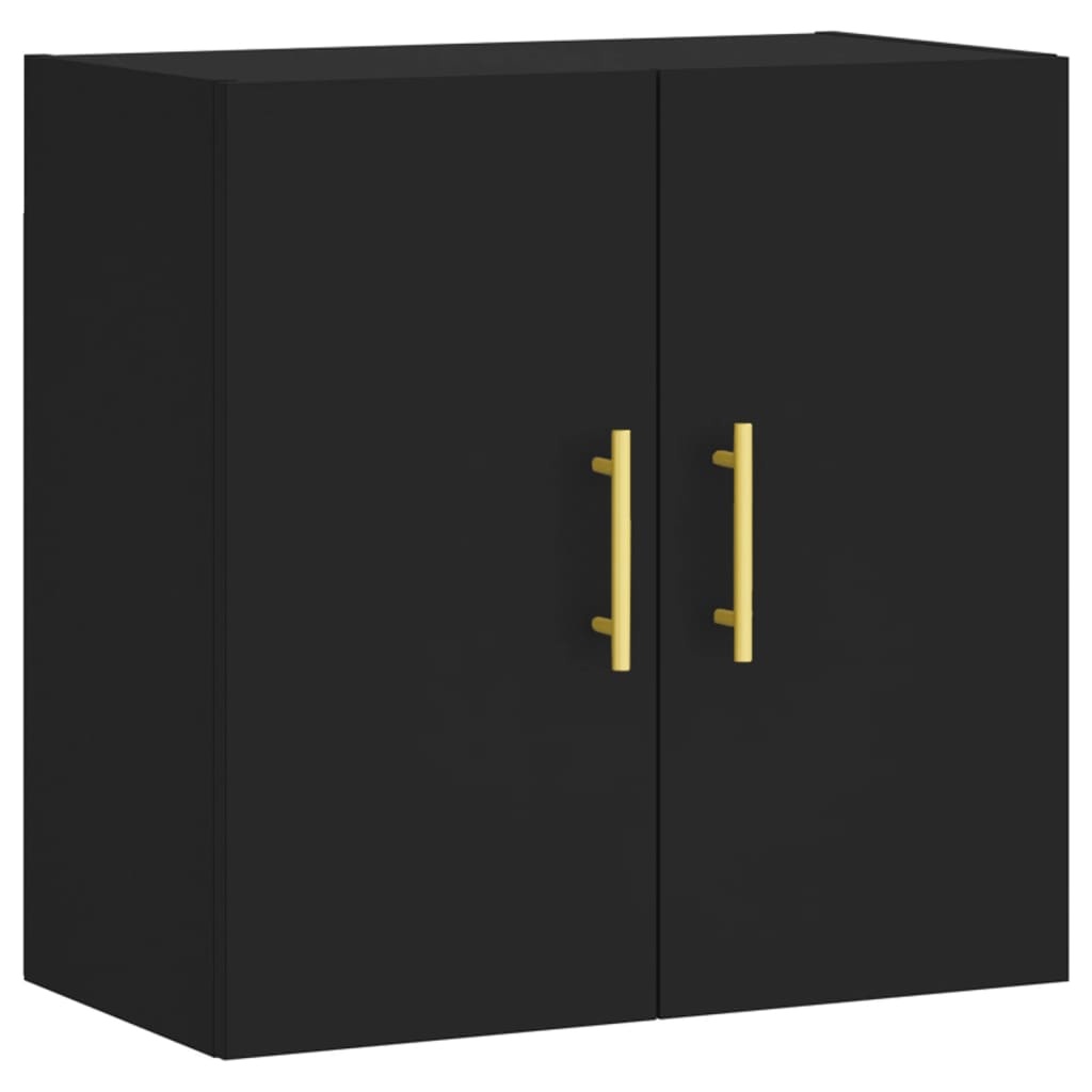VidaXL Wandkast 60x31x60 cm bewerkt hout zwart