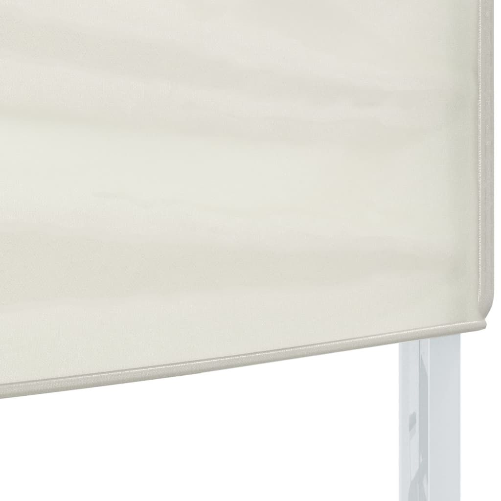 VidaXL Partytent inklapbaar 3x3 m crèmekleurig