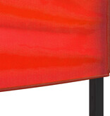 VidaXL Partytent inklapbaar 2x2 m rood