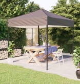 VidaXL Partytent inklapbaar 2x2 m taupe