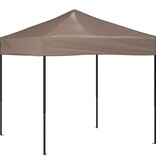 VidaXL Partytent inklapbaar 2x2 m taupe