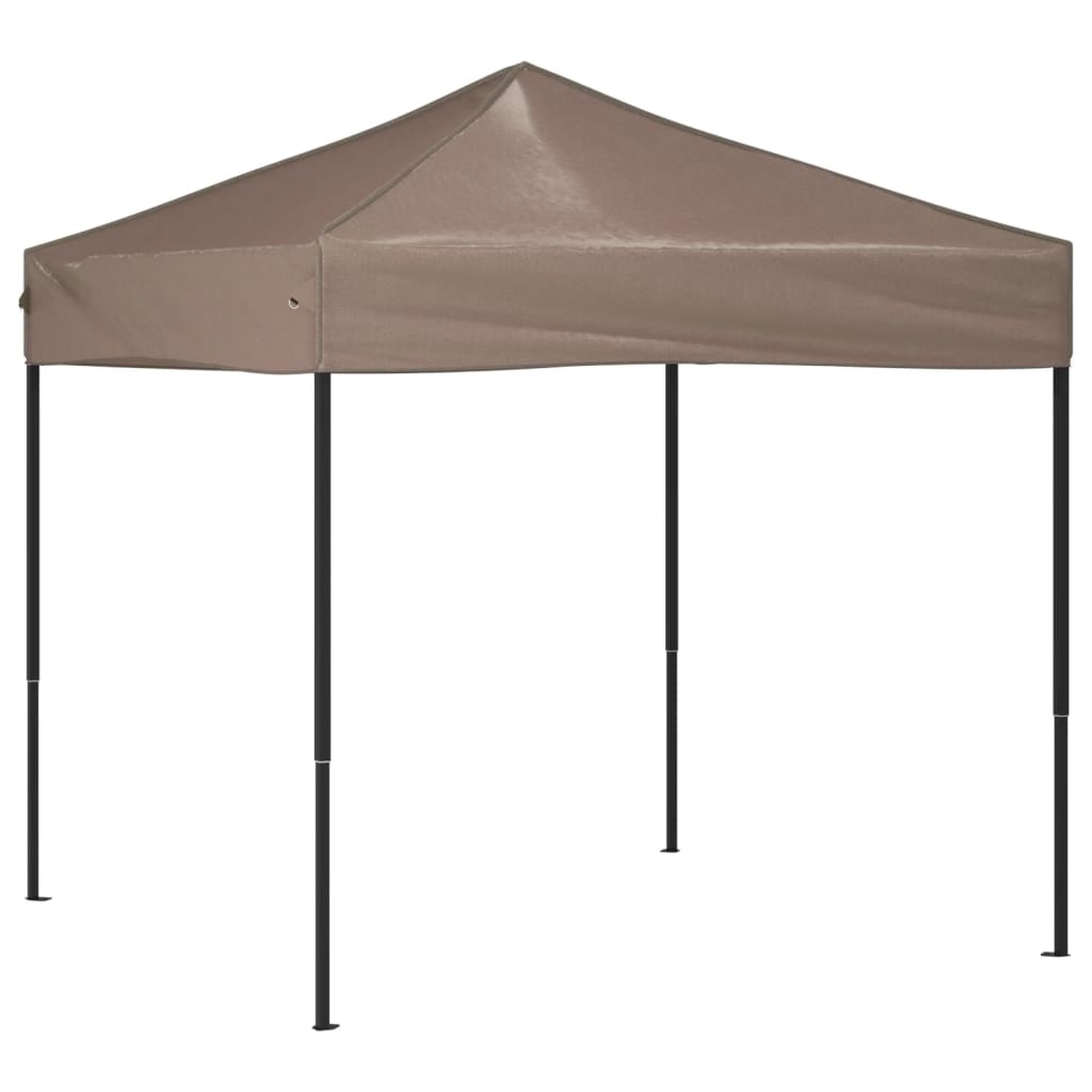 VidaXL Partytent inklapbaar 2x2 m taupe