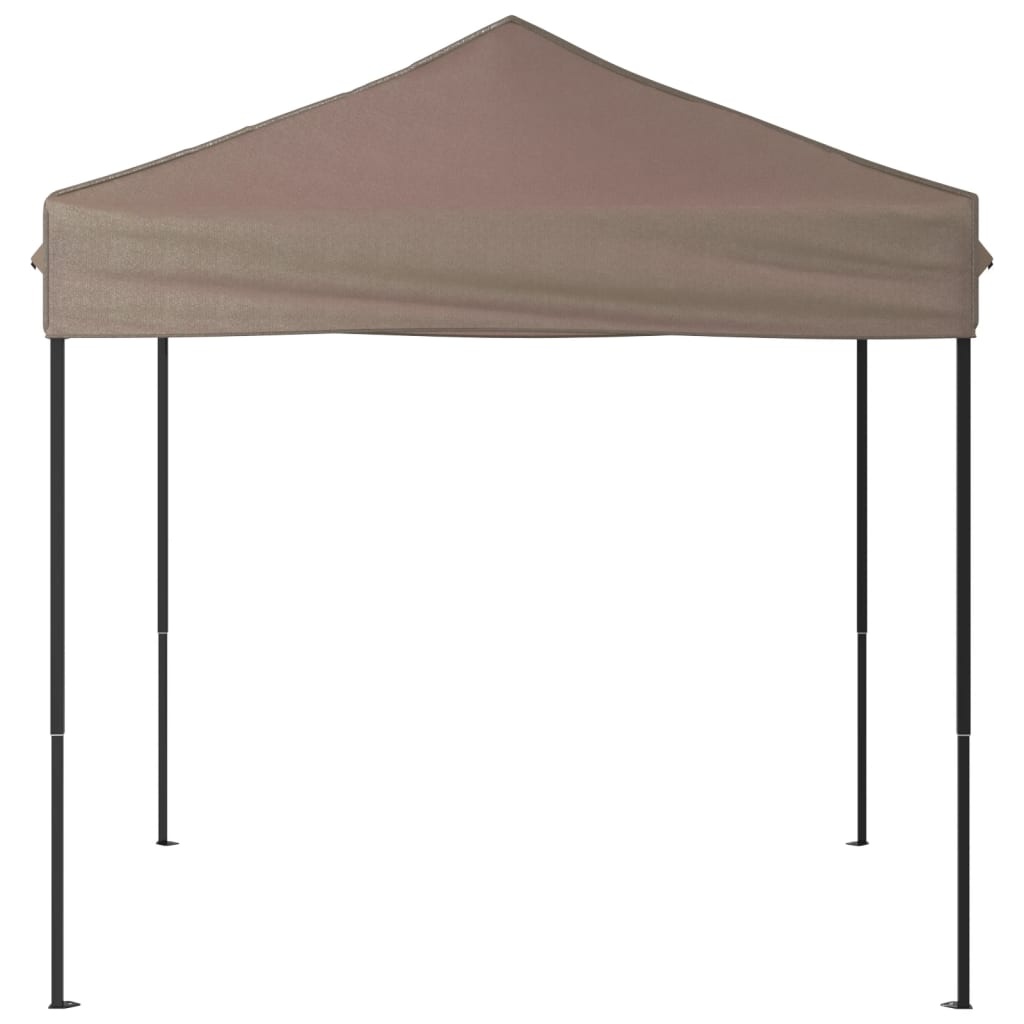 VidaXL Partytent inklapbaar 2x2 m taupe