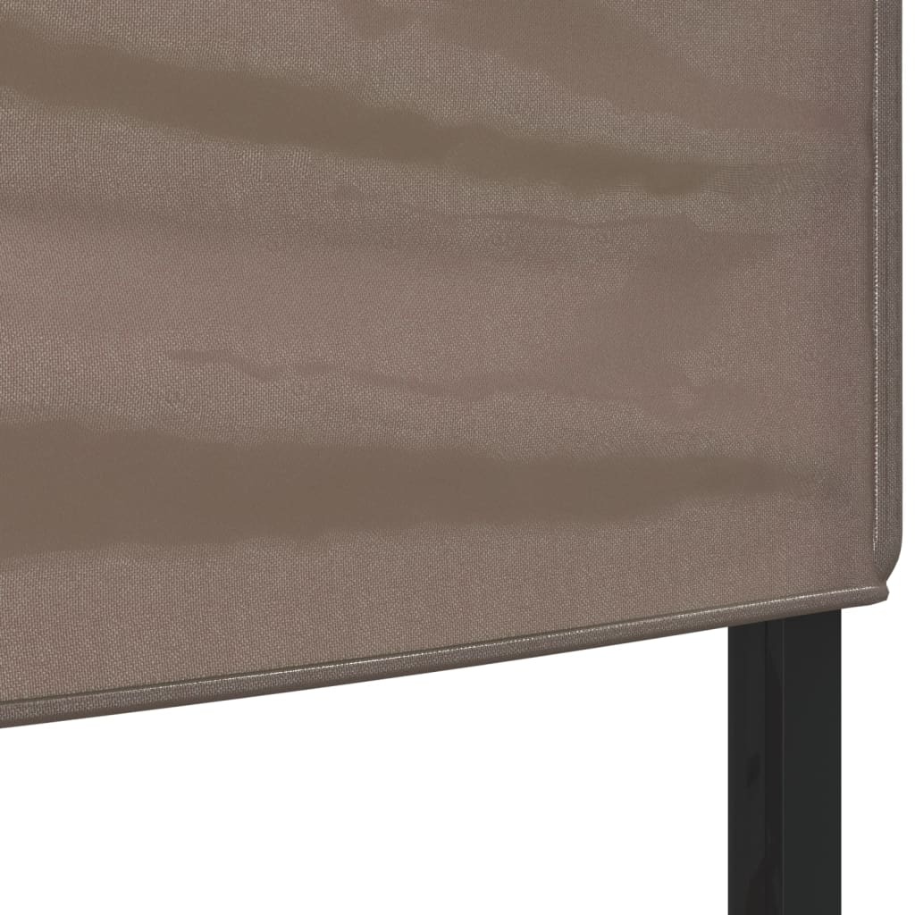 VidaXL Partytent inklapbaar 2x2 m taupe