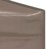 VidaXL Partytent inklapbaar 2x2 m taupe