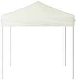 vidaXL Partytent inklapbaar 2x2 m crèmekleurig