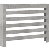 VidaXL Radiatorombouw 104x20x82 cm bewerkt hout betongrijs