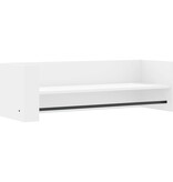 VidaXL Wandschap 100x35x30,5 cm bewerkt hout wit