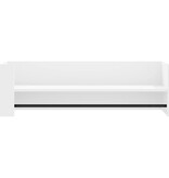 VidaXL Wandschap 100x35x30,5 cm bewerkt hout wit