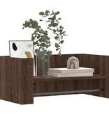 VidaXL Wandschap 70,5x35x30,5 cm bewerkt hout bruin eikenkleurig