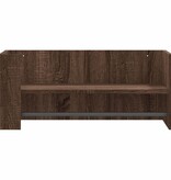 VidaXL Wandschap 70,5x35x30,5 cm bewerkt hout bruin eikenkleurig