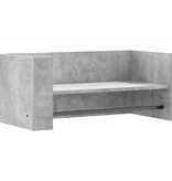 VidaXL Wandschap 70,5x35x30,5 cm bewerkt hout betongrijs