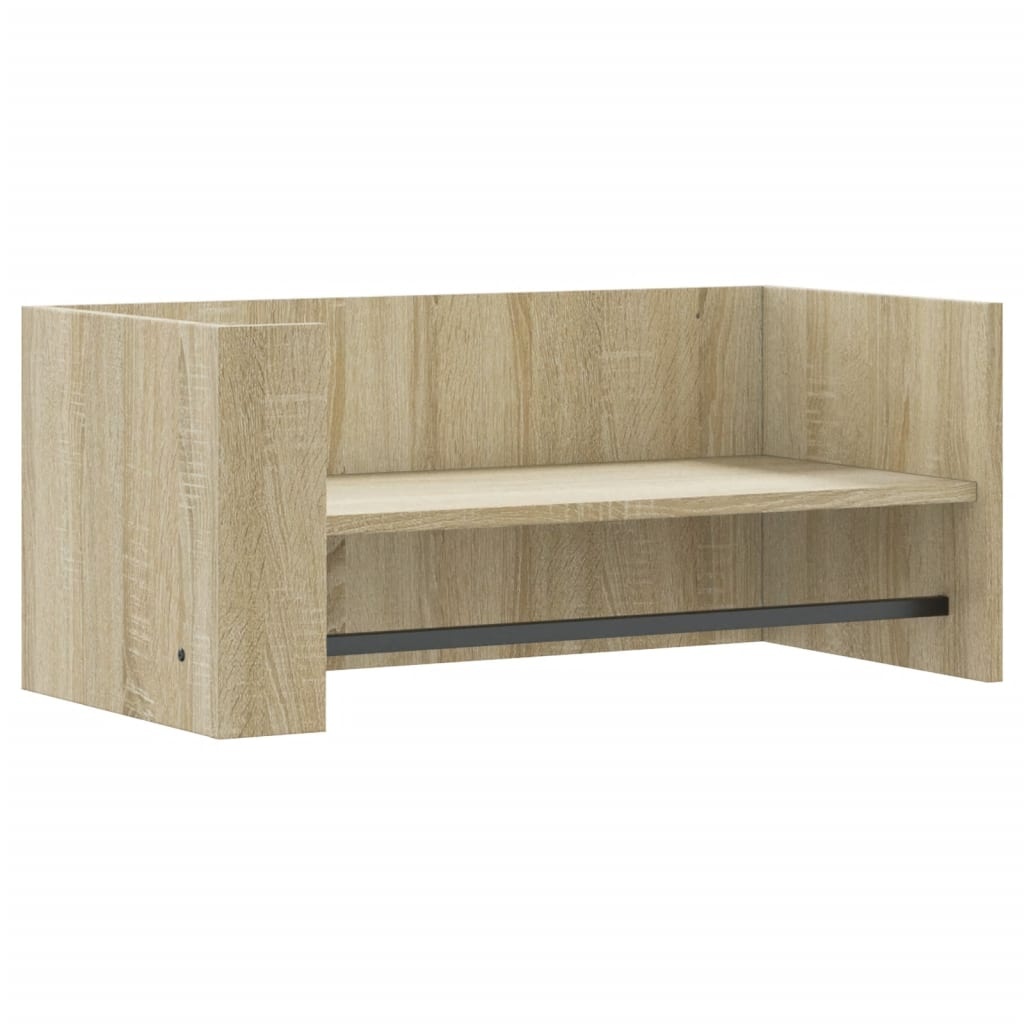 VidaXL Wandschap 70,5x35x30,5 cm bewerkt hout sonoma eikenkleurig