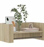 VidaXL Wandschap 70,5x35x30,5 cm bewerkt hout sonoma eikenkleurig