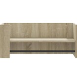 VidaXL Wandschap 70,5x35x30,5 cm bewerkt hout sonoma eikenkleurig