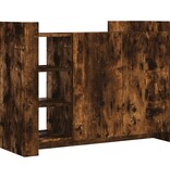 VidaXL Dressoir 100x35x75 cm bewerkt hout gerookt eikenkleurig