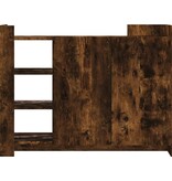 VidaXL Dressoir 100x35x75 cm bewerkt hout gerookt eikenkleurig