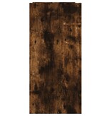 VidaXL Dressoir 100x35x75 cm bewerkt hout gerookt eikenkleurig