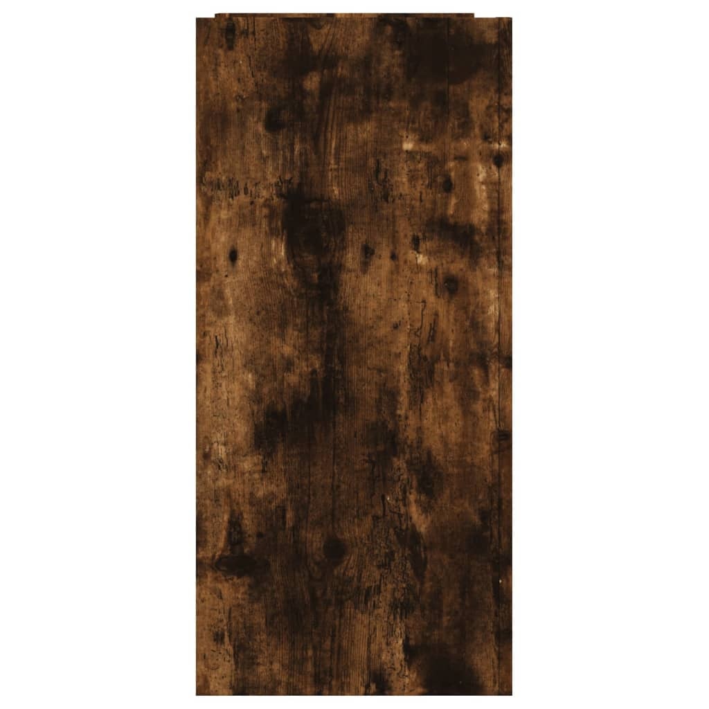 VidaXL Dressoir 100x35x75 cm bewerkt hout gerookt eikenkleurig