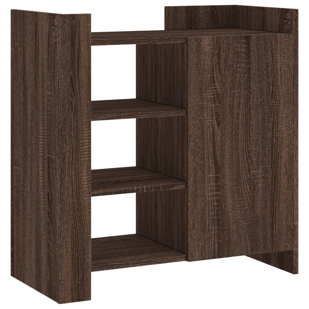 VidaXL Dressoir 73,5x35x75 cm bewerkt hout bruin eikenkleur