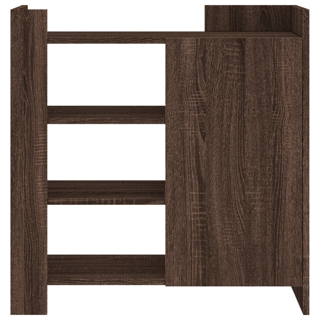 VidaXL Dressoir 73,5x35x75 cm bewerkt hout bruin eikenkleur