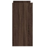 VidaXL Dressoir 73,5x35x75 cm bewerkt hout bruin eikenkleur