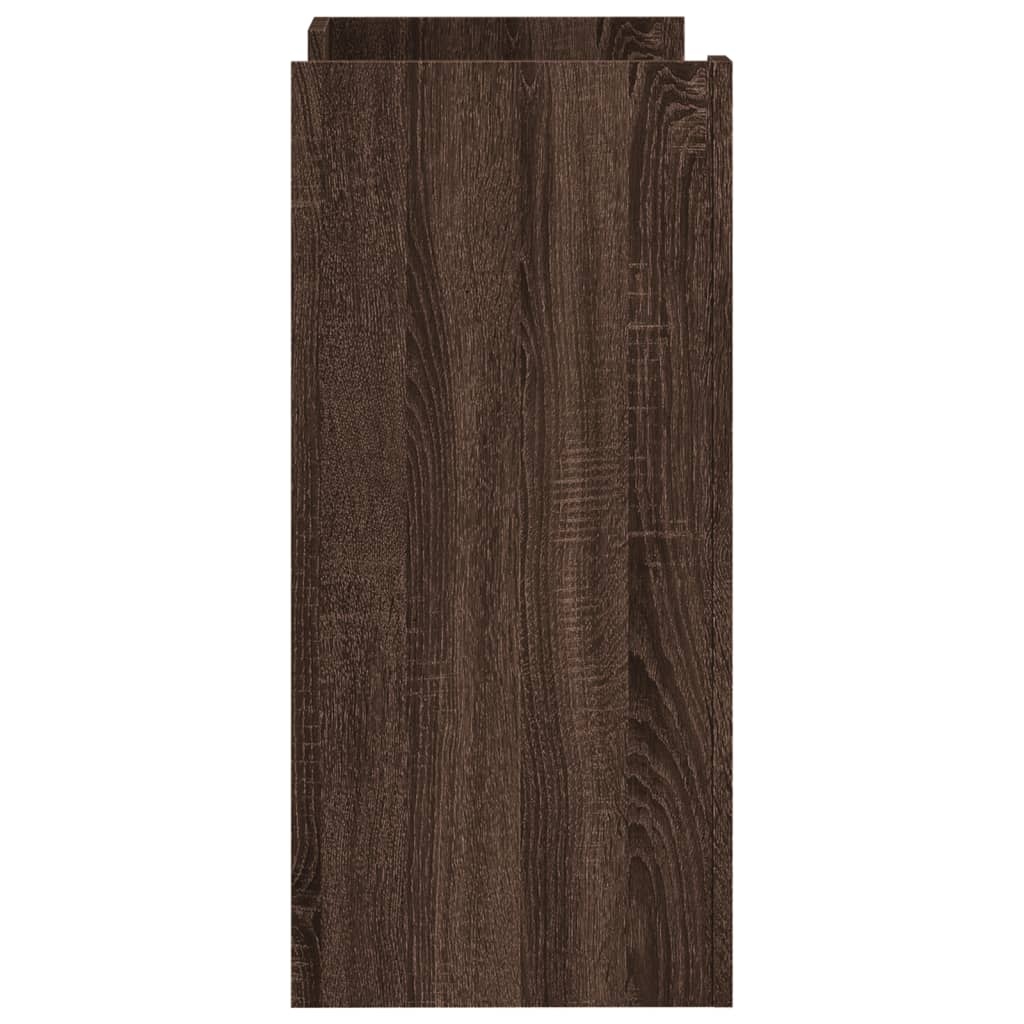 VidaXL Dressoir 73,5x35x75 cm bewerkt hout bruin eikenkleur