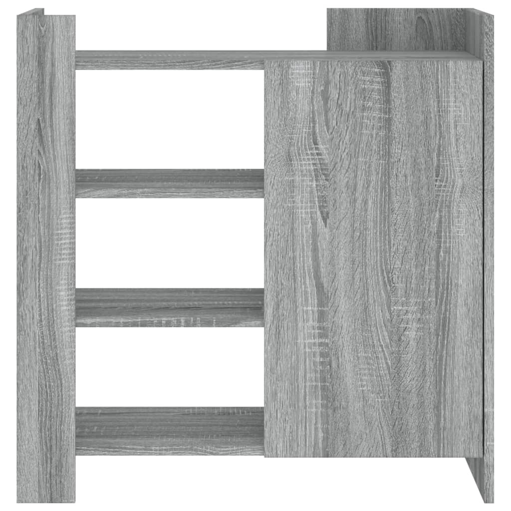VidaXL Dressoir 73,5x35x75 cm bewerkt hout grijs sonoma eikenkleurig