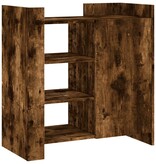VidaXL Dressoir 73,5x35x75 cm bewerkt hout gerookt eikenkleurig