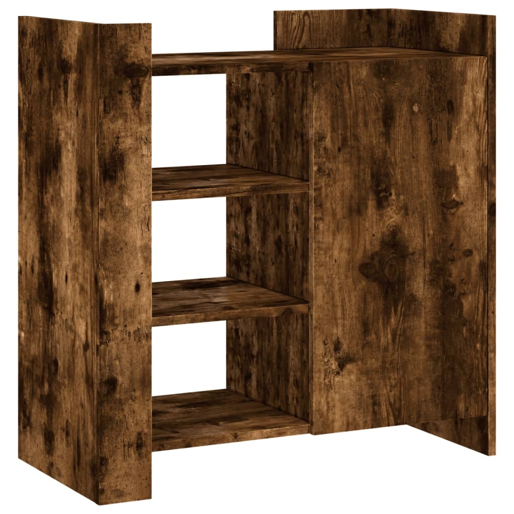 VidaXL Dressoir 73,5x35x75 cm bewerkt hout gerookt eikenkleurig