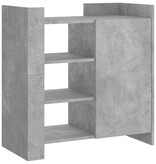 VidaXL Dressoir 73,5x35x75 cm bewerkt hout betongrijs