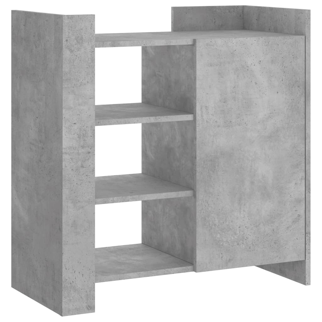 VidaXL Dressoir 73,5x35x75 cm bewerkt hout betongrijs