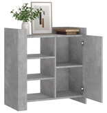 VidaXL Dressoir 73,5x35x75 cm bewerkt hout betongrijs