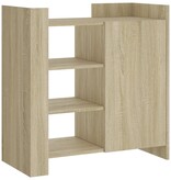 VidaXL Dressoir 73,5x35x75 cm bewerkt hout sonoma eikenkleurig