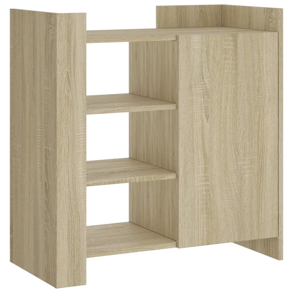 VidaXL Dressoir 73,5x35x75 cm bewerkt hout sonoma eikenkleurig