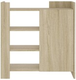 VidaXL Dressoir 73,5x35x75 cm bewerkt hout sonoma eikenkleurig