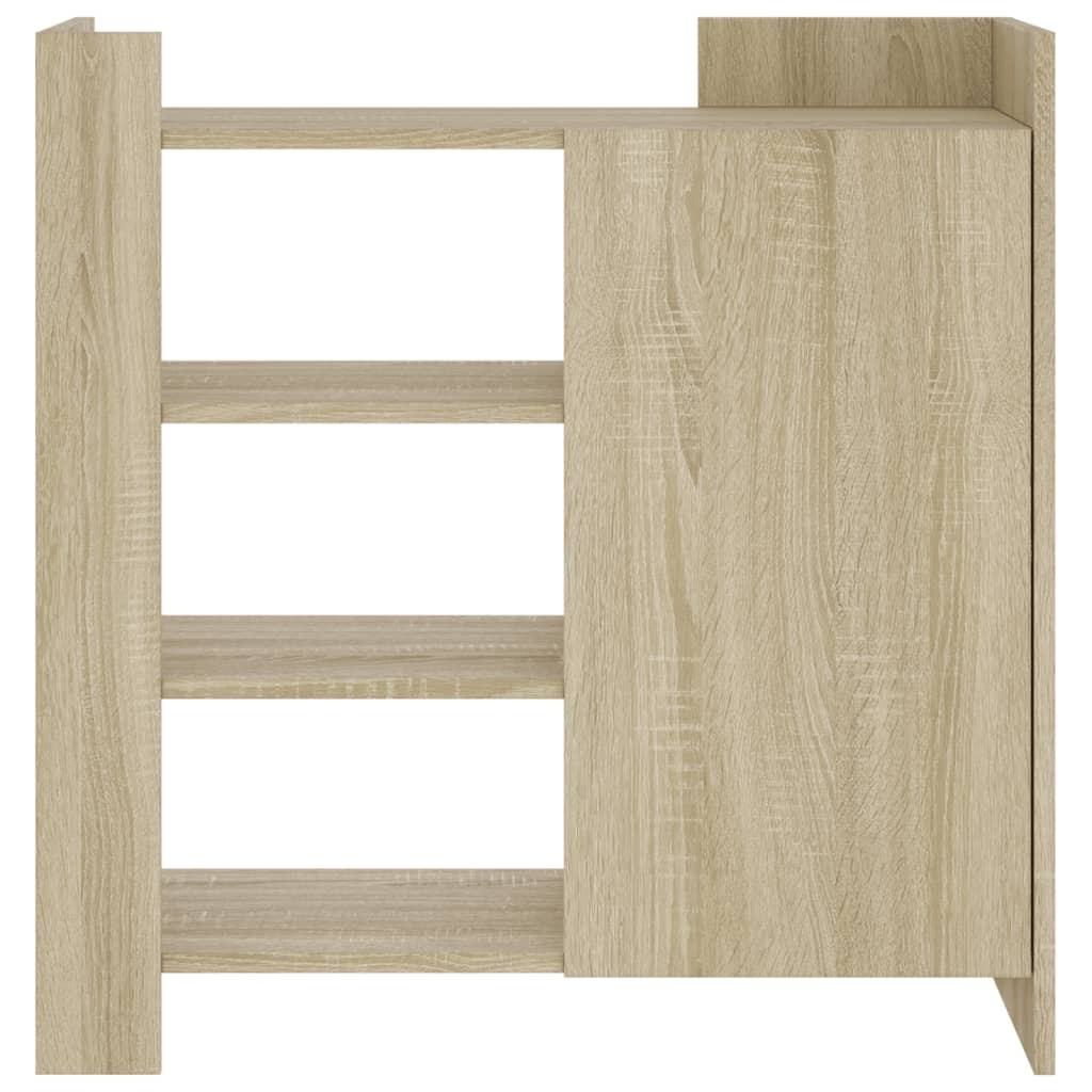 VidaXL Dressoir 73,5x35x75 cm bewerkt hout sonoma eikenkleurig