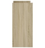 VidaXL Dressoir 73,5x35x75 cm bewerkt hout sonoma eikenkleurig