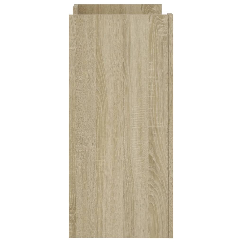 VidaXL Dressoir 73,5x35x75 cm bewerkt hout sonoma eikenkleurig