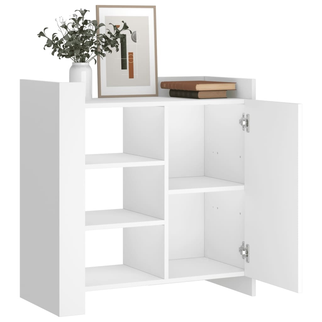 VidaXL Dressoir 73,5x35x75 cm bewerkt hout wit