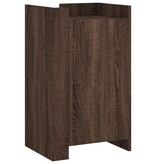 VidaXL Dressoir 45x35x75 cm bewerkt hout bruin eikenkleurig