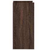 VidaXL Dressoir 45x35x75 cm bewerkt hout bruin eikenkleurig
