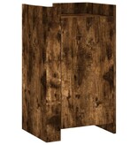 VidaXL Dressoir 45x35x75 cm bewerkt hout gerookt eikenkleurig