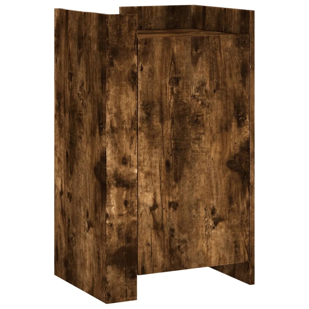 VidaXL Dressoir 45x35x75 cm bewerkt hout gerookt eikenkleurig