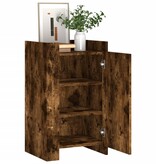VidaXL Dressoir 45x35x75 cm bewerkt hout gerookt eikenkleurig
