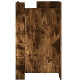 VidaXL Dressoir 45x35x75 cm bewerkt hout gerookt eikenkleurig