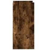 VidaXL Dressoir 45x35x75 cm bewerkt hout gerookt eikenkleurig